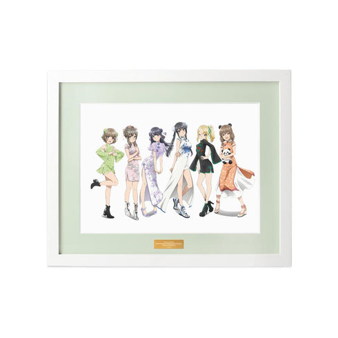 『青春ブタ野郎はバニーガール先輩の夢を見ない』描き下ろしイラスト 集合 チャイナドレスver. キャラファイングラフ【202509再販】